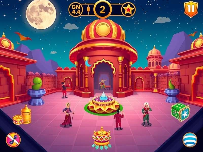 Rajasthani Groove Galaxy gameplay screenshot